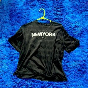 Black "Ney York" Tshirt